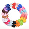 20Pcs Baby Girls Boutique Big Bow Hair Clips Grosgrain Ribbon Hairpin LIAU