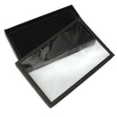 100 Earring Ring Jewellery Display Storage Box Tray Show Case Organiser Holder--