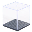 (7x7x7 cm) Acrylic Display Case Cube Dustproof ShowCase For Models DollsSEAU