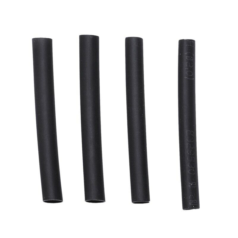 Wire Wrap Sleeve 2mm Dia 30mm Long Heat Shrink Tubing 280pcs Black