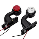 2Pcs 12 Led Side Marker Truck External Lights Car Bus Lorry Led Indicator L