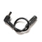 DC Power Plug 5.5x 2.1mm Female to 5.5 x 2.5mm Male Right Angle Adapter Cable FT