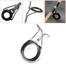 7Pcs Pop  Mixed Size Fishing Top Rings Rod Pole Repair Kit Line Guides Eyes Sets