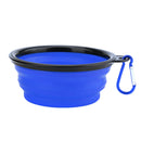 2pcs Portable Silicone Collapsible Bowl for Pet Cat Dog Food Water Feeding