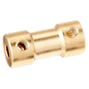 5X(RC Airplane 3mm to 5mm Brass Motor Coupling Shaft Coupler Connector V8S2)