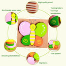Animal Puzzle Children 1 2 3 4 Years Old, Educational Toys Gifts 5 Pieces T E5V7