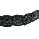 3pcs/Pack Women Beaded Elastic Headband Rhinestone Hair band Handmand Wedding