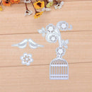 3pcs Small Flowerpot Metal Cutting Dies Stencil DIY Scrapbooking Paper Card