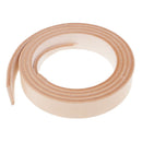 100-135cm Natural Leather Strap Strips Craft DIY Bag Handle Accessories 24mm