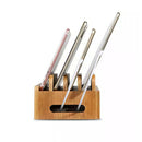 Mobile Phone Bracket Bamboo Wood Multi-Device Charging Station Organizer Of