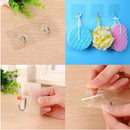 5pcs Load Bearing 10KG Seamless Adhesive Hook Strong Stick Hook Kitchen Hanger L