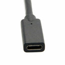 Type C USB 3.1 Male to USB-C Female 90D Right Angled Extension Data Cable 2