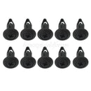 10 Pcs Black Plastic Bumper Fastener Door Panel Trim Retainer Clips for Ford