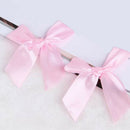 2Rolls 22m Single Face Satin Ribbon Bow Making Gift Wrap Crafts Trimming