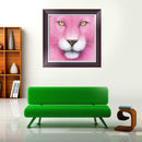 Full Drill DIY 5D Diamond Painting Pink Leopard Diamond Cross Stitch Craft