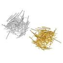 200pcs Metal Straight Bar Connectors Jewelry Findings DIY Necklace Bracelet
