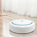 Smart Robot Vacuum Cleaner USB Rechargeable Floor Sweeping Machine (White) A