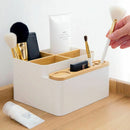 Simple Japan Style Detachable Desktop Storage Box For Remote Control Mobile T1A2