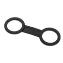 Silicone Snorkel Keeper for Scuba Diving Divers - Doube Loop Style - Easy to Use