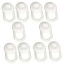 20 Pieces Replacement Silicone Earpads Earbud Cover Noise Cancelling, Anti-Slip