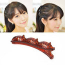 Double Layers Twist Band Hair Braid Clip Tools Front Hair Clip Pin Hairpin