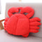 Adults Teens Fun Novelty Sea Animal Plush Soft Warm Hat Red  Party Cap