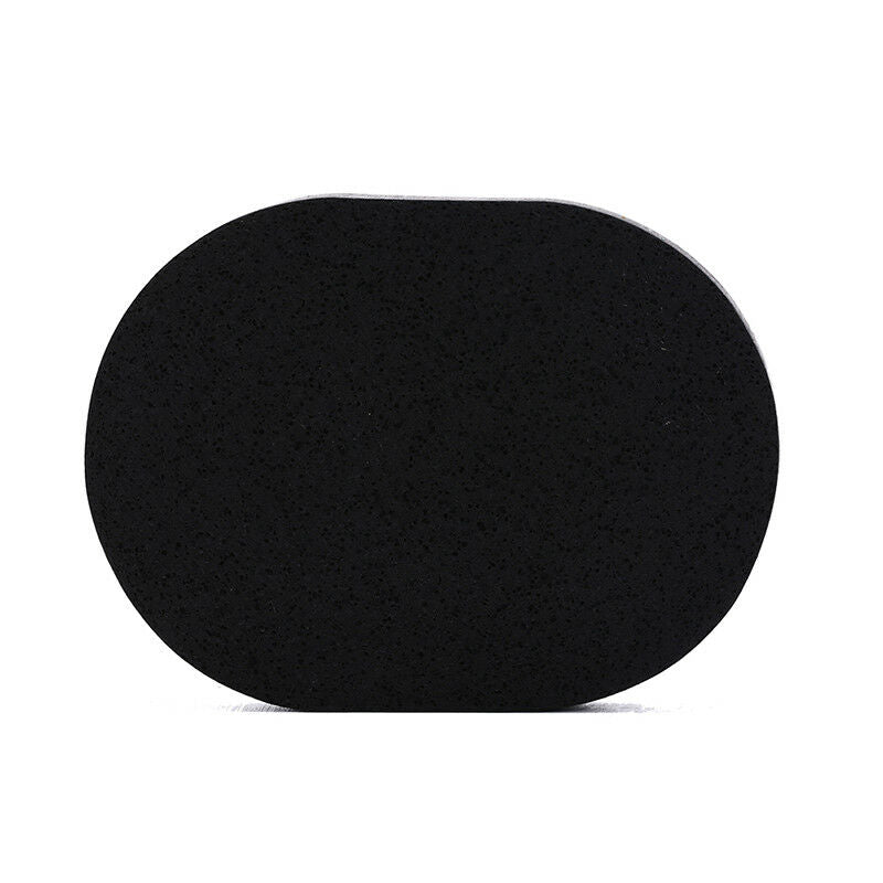 soft bamboo charcoal wash face deep cleaning sponge puff makeup foundation ca Kw