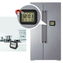 Kitchen Timer Digital Alarm Clock Lcd Touchscreen Magnetic Backing Come Wit S3N9