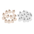 200 Pcs End Bead Caps For Tassel Leather Rope Cord Jewelry Necklace Findings