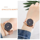 Women Business Watches Luxury Ladies Star Sky Analog Quartz Wristwatches