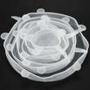 12 Pack Silicone Stretch Lids,Durable Expandable Food Saver Cover for Bowel W8F9