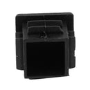 12 Pcs 19mm x 19mm Blanking End Caps Square Tubing Tube Insert Plastic