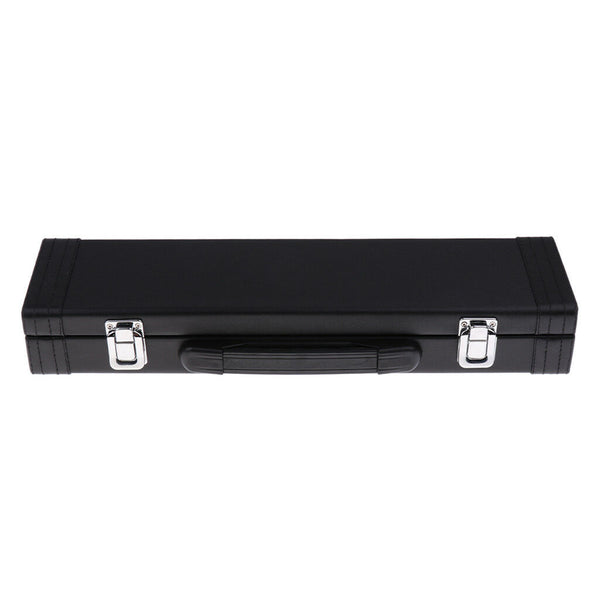 Professional Flute Storage Case Container Holder Organiser PU Leather Bag