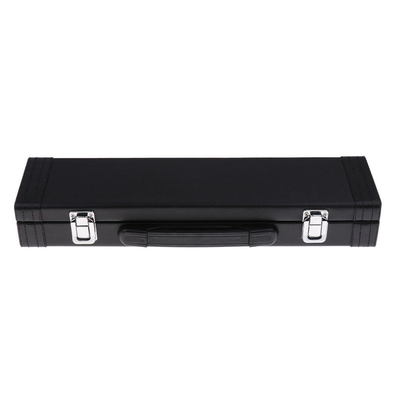 Professional Flute Storage Case Container Holder Organiser PU Leather Bag