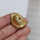 1holes alloy tortoise incense burner holder censer plate for sticks & cones JR