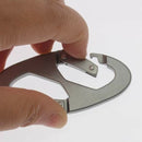 8-shaped Aluminum Carabiner Snap Clip Hook Keychain Hiking Bottle Buckle