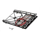 RC 1:10 Roof Luggage Rack with 4 Pieces LED Light Bar for D90 Rc 4wd Axial scx10