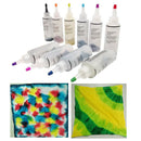 Tie Dye Kit Non Toxic Textile Paint Graffiti Pigment Handmade Permanent One Step