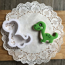 8Pcs/Set Dinosaur Cake Cookie Biscuit Cutter Decorating Mould Pastry Baking  Ew