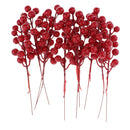 10pcs artificial fruits flower bouquets simulate party heads floral decors