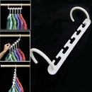 8 Pcs Clothes Hanger Rack Clothing Hook Magic Space Saver Organizer Set