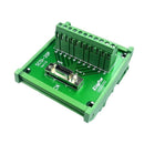 SCSI-20 Pin CN Type Female Module Board Terminal Block Connector DIN Rail M