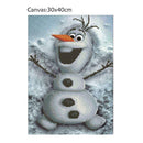 Snowman 5D DIY Diamond Painting Embroidery Craft Needlework Home Decor Gift
