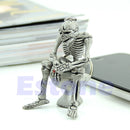 Creative Toilet Purse Bag Rubber Skulls KeyChain Keyring Gift Key Chain Keyfob