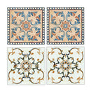 40Pcs Tile Stickers Stick Vinyl Adhesive Tiles Backsplash 20x8CM05,20x8CM01