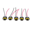 5pcs H11 Male Wire Harness Connector Wiring Plug for Car Headlight