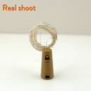 3X Wine Bottle Cork LED Lights String 10LEDS 1M Neutral White Fairy Light Party