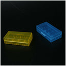 5 Colors in One Set Hard Plastic Case Holder Storage Box Rack for Battery 1 E2O1