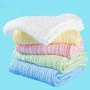1pcs Baby NewBorn 100% Cotton Bath Wash Handkerchief Towel M2G7