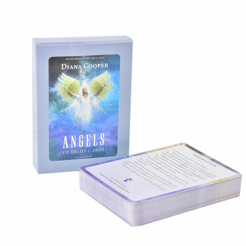 Angels of Light Cards Oracle Tarot Cards Divination Destiny Card Board GameJ Hn